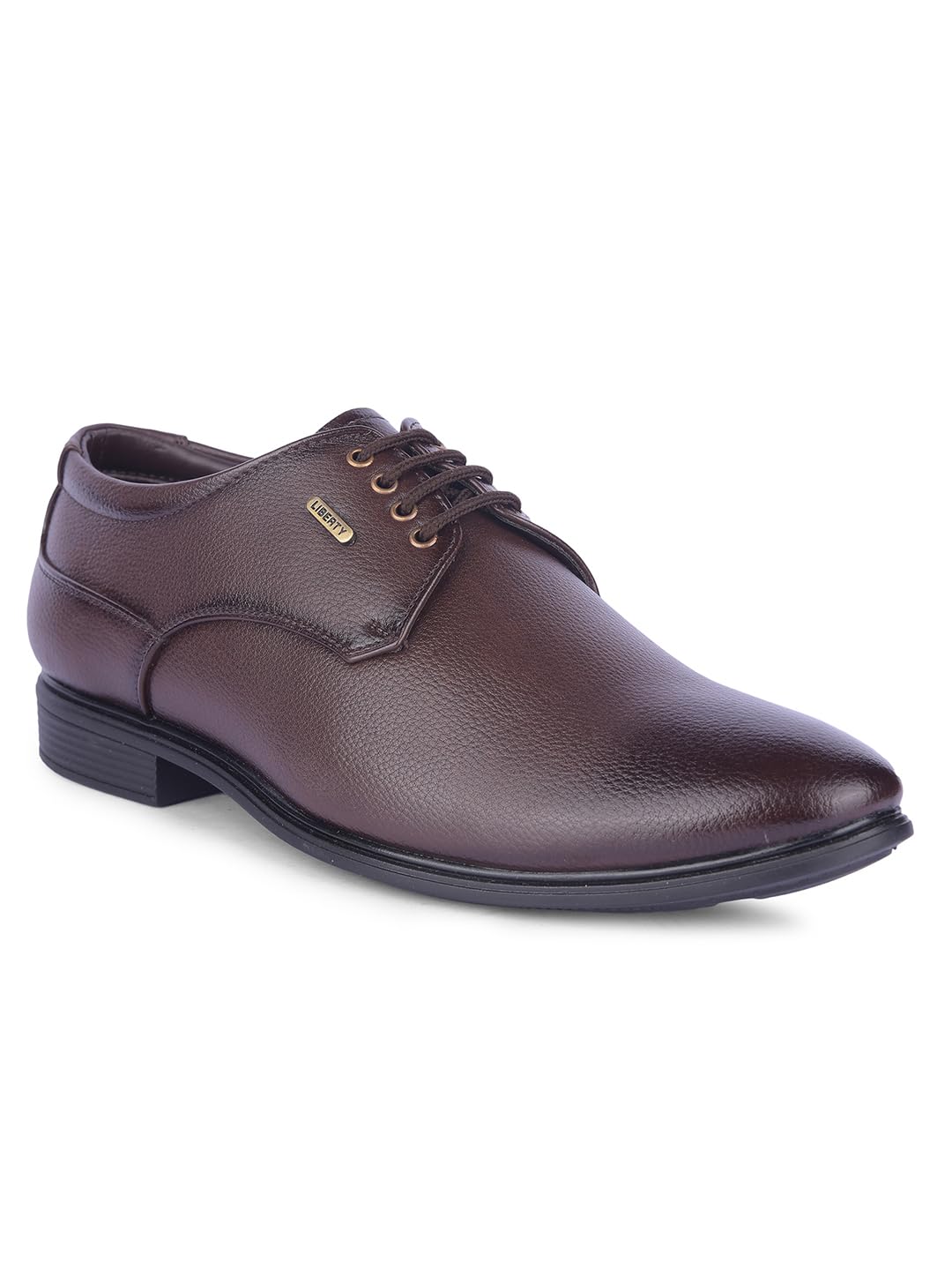 Liberty Men Formal Derby Shoes with PU Upper|PVC Sole Lacing Shoes for Men|Formal Shoes for Men | Lacing Formal Shoes | Derby Formal Shoes for Men (6 UK - Brown) (B0D1CN9N42) Amazon Price History, Amazon Price Tracker