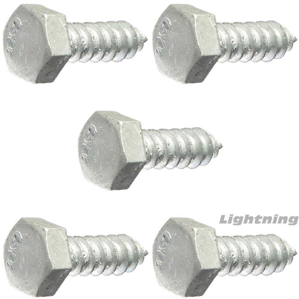 Lag Bolt Screw Hot Dipped Galvanized A307 Alloy Steel 5/16 x 4-1/2 Qty 50