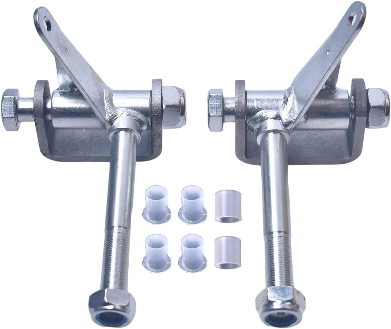 Go Kart Steering Spindle Bracket and 71" Throttle Cable Kit For Predator 212cc 196cc 6.5hp 420cc 301cc 13hp 15hp For manco azusa yerf-dog Right Left 4-1/2" Long 5/8" Axle