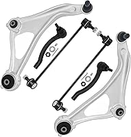 Vista 92 de Detroit Axle - Kit de extremo delantero para Chrysler 300 Dodge Charge 2011-2018 Challenger, 2 brazos de control traseros inferiores, 2 barras
