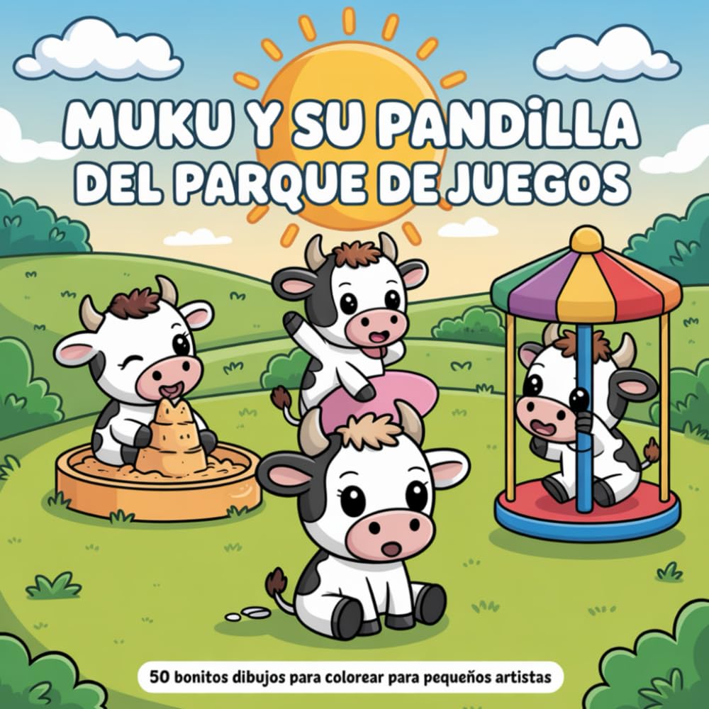 Muku y su pandilla del parque de juegos Un libro de colorear lleno de ternura que prepara a los niños de forma lúdica para los encuentros y las ... 50 bonitos dibujos para pequeños artistas
