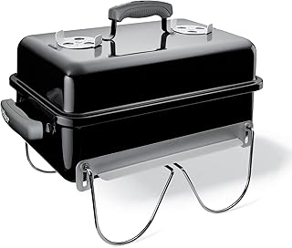 Weber Go-Anywhere Charcoal BBQ Grill - Portable BBQ Camping Barbecue