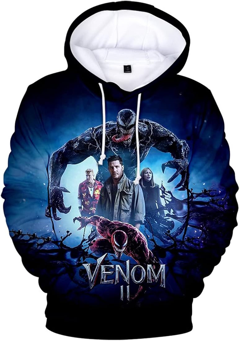 EMILYLE Mens VENOM 2 Let There Be Carnage 3D EMILYLE Mens VENOM 2 Let There Be Carnage 3D