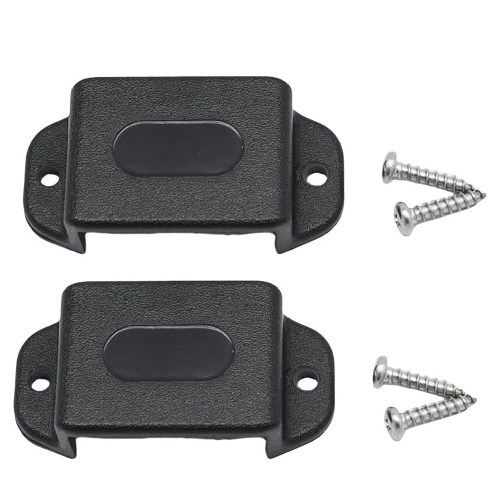 For Two-Way Radio Mounting Solution-2pcs Car Mount Holder with Screws, Portable Walkie Talkie Car/Truck Bracket
