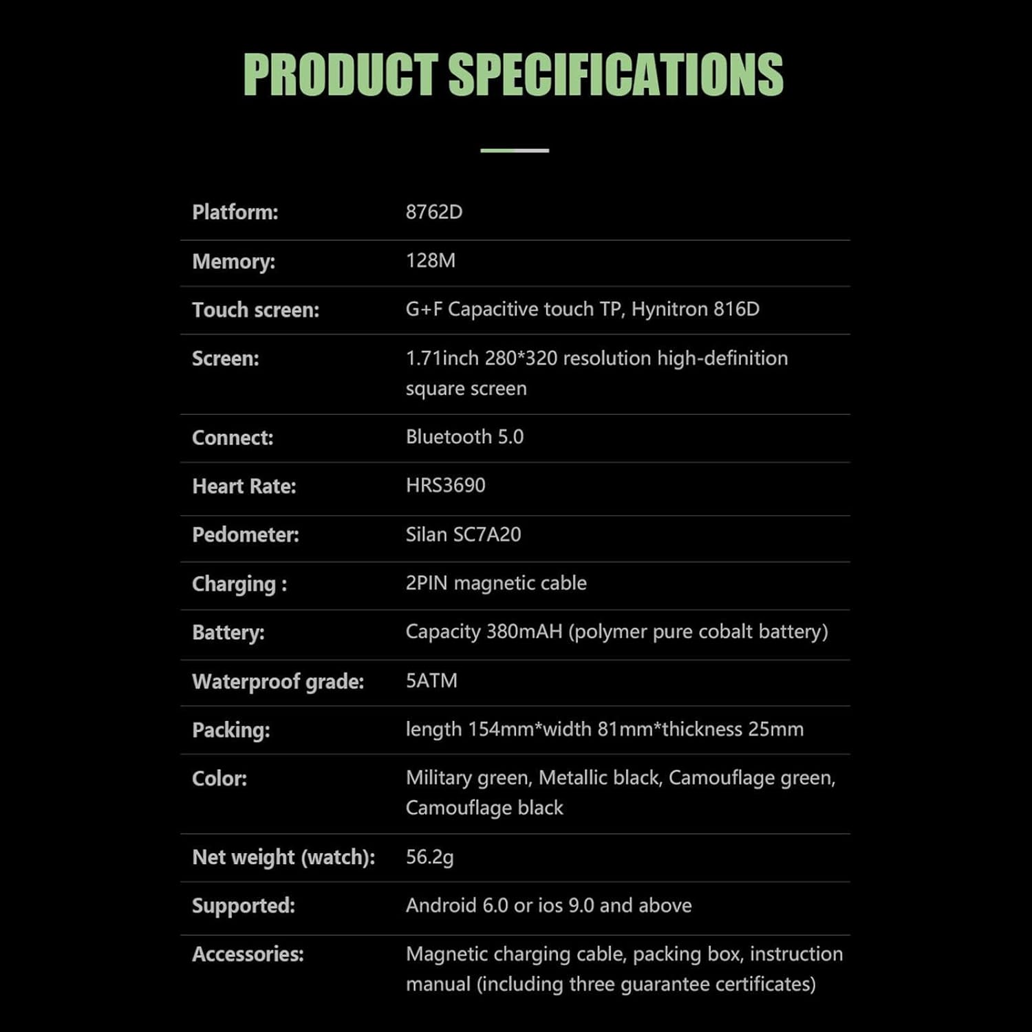 Maseyivi Militari Orologi intelligenti da uomo, Orologio fitness da 1,71 pollici con frequenza cardiaca, Outdoor Tacticals Sport Robusto Smartwatch, Robusto Outdoor GPS Militare Smartwatch Resistente Maseyivi Militari Orologi intelligenti da uomo, Orologio fitness da 1,71 pollici con frequenza cardiaca, Outdoor Tacticals Sport Robusto Smartwatch, Robusto Outdoor GPS Militare Smartwatch Resistente