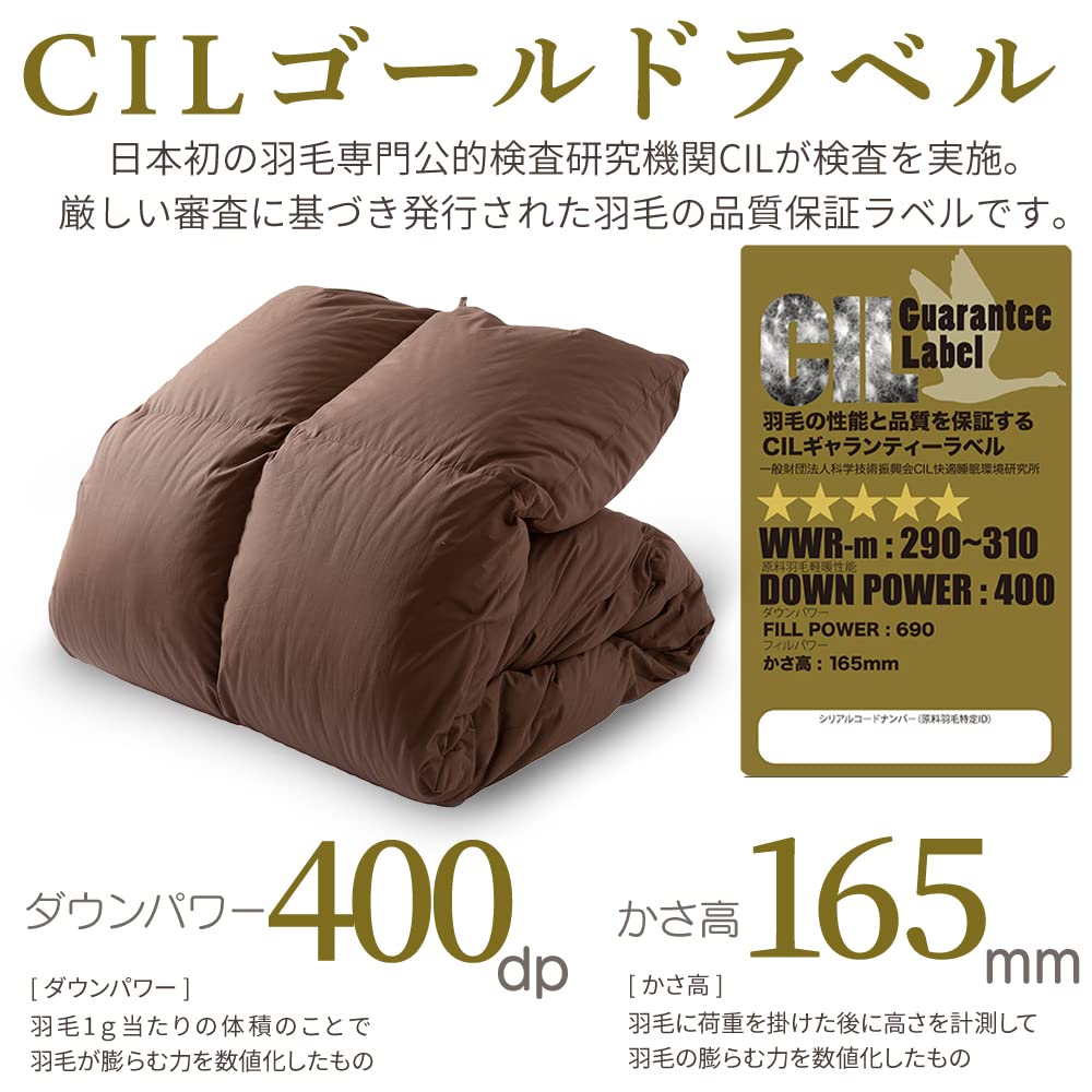 Amazon｜アイリスプラザ 羽毛布団 ホワイトグースダウン93% 日本製