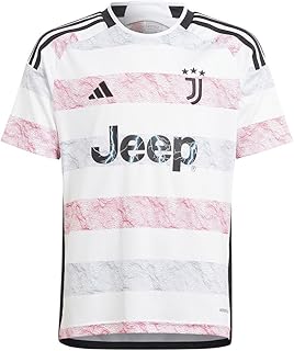 تيشرت من قماش جيرسيه بتصميم فريق يوفنتوس للأطفال من الجنسين من اديداس