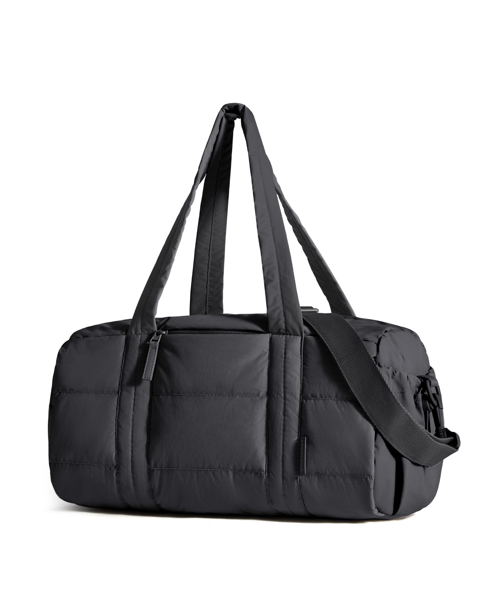 bagsmart Gym Bag for Women Puffy Yoga Mat Travel Weekender Duffle Bag,Black โ image 1