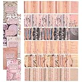 Vintage Scrapbooking Papier, Lychii 360 Blätter Retro Tagebuch Scrapbook Material Papier, Journaling Papier Supplies für Art Journal, Notizbuch, Fotoalbum und Handwerk, 12,8 cmx8,2 cm
