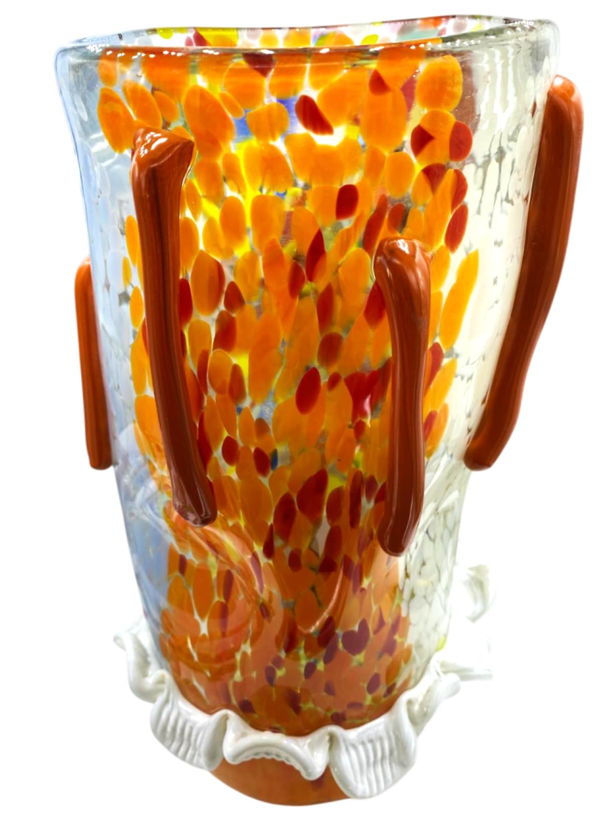 Vase en verre de Murano 31 cm pour sublimer un mobilier trop terne ou classique
