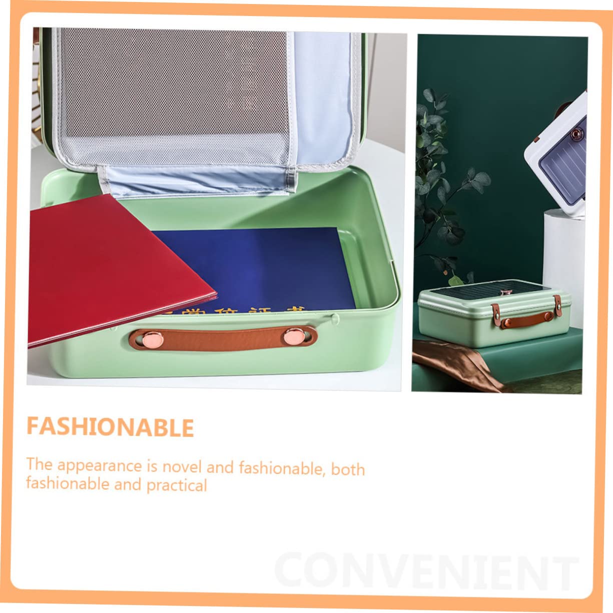 BESPORTBLE Organizer Portadocumenti Multifunzionale per Casa e Scuola Archiviazione per Certificati per Viaggi e Ufficio Multi Layer Resistente e Pratica per Id e Carte