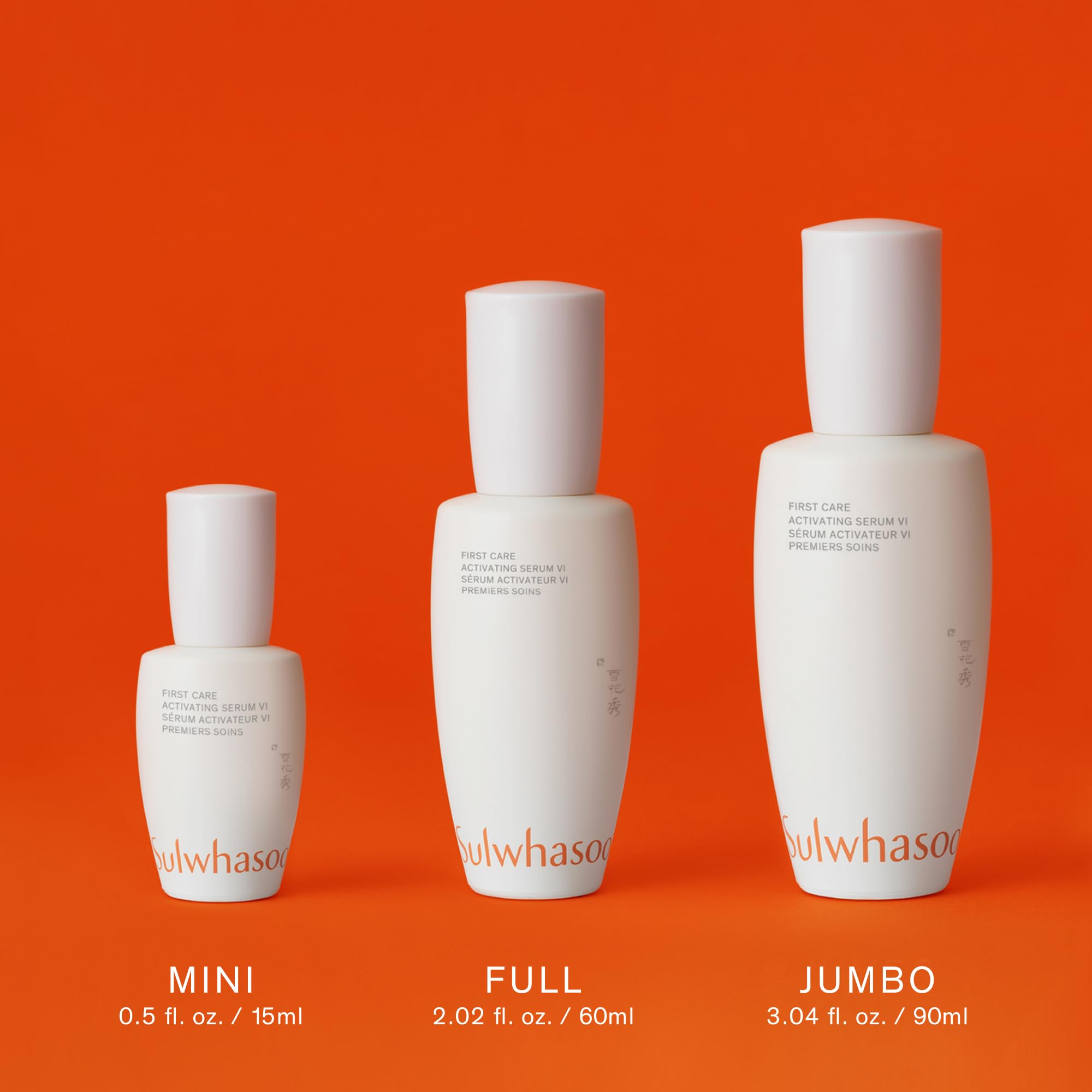 Sulwhasoo First Care Activating Serum – Targets Visible Fine Lines, Dryness & Dullness | Preventative Anti-Aging Serum with 500-Hour Aged Ginseng, Korean Herb Extract & Vitamin C | Korean Skincare