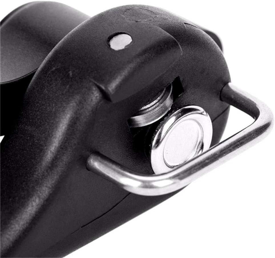 Can Opener Manual Portable Manual Stainless Steel Safety Can Opener Single Handle Kitchen Rubber Plastic Heavy Duty Stainless Steel