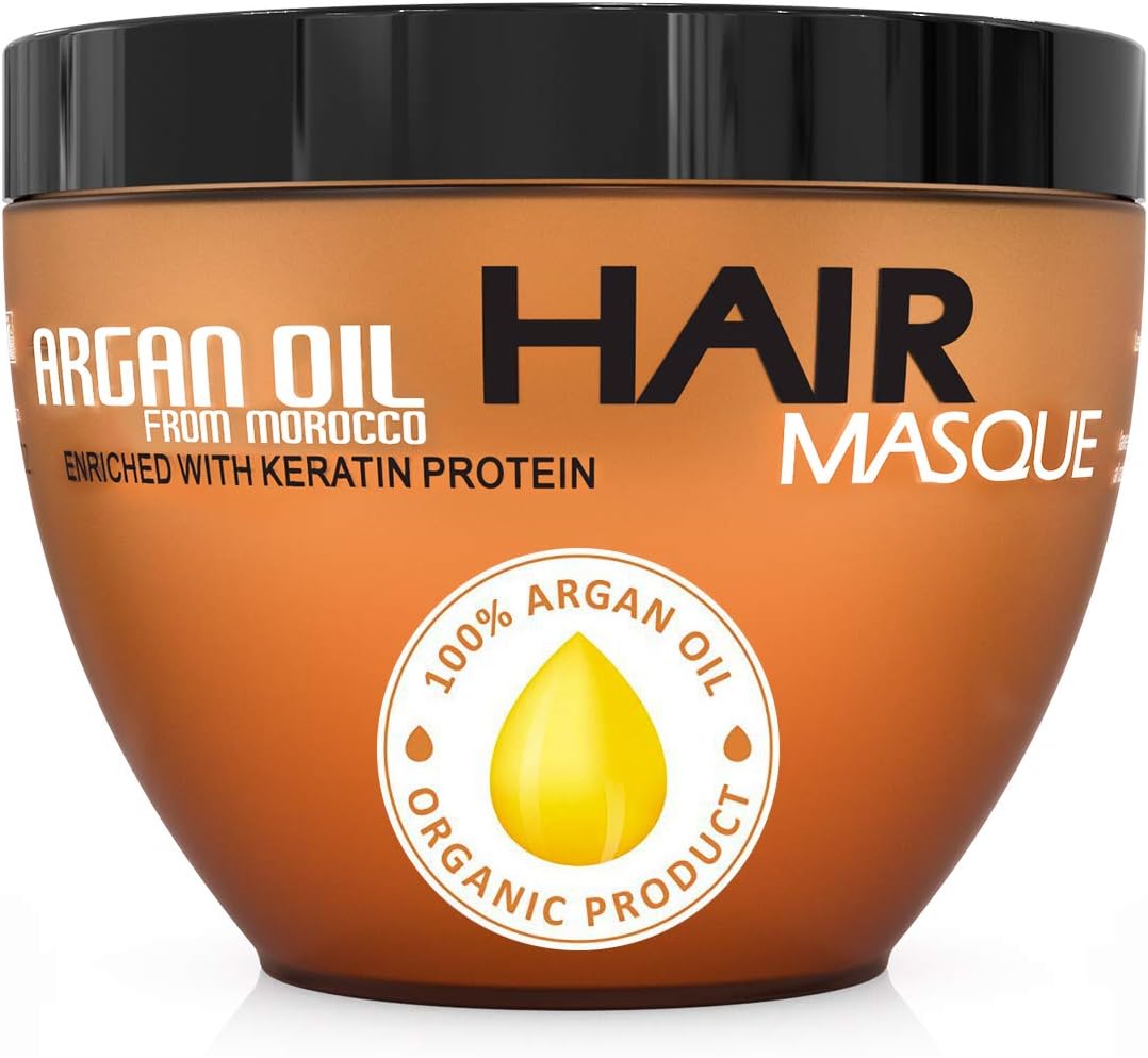 Argan Oil Hair Mask Deep Conditioner Sulfate Free for Dry or Damaged