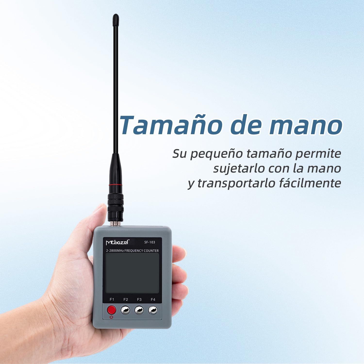 Mcbazel SF-103 Contador de frecuencia de 2-2800mHz