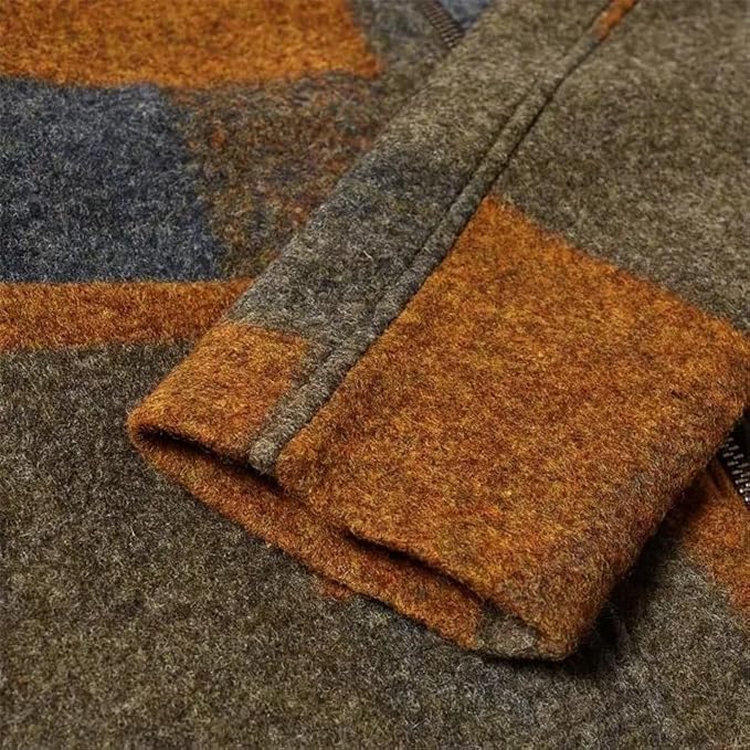 Jeremy Allen Brown Wool Blend Jacket2