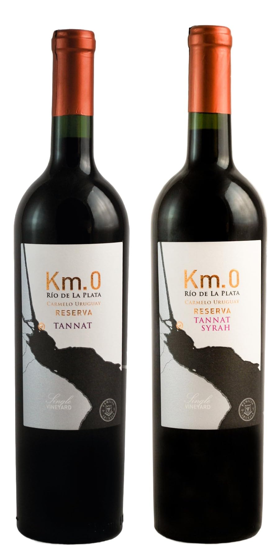 Atlantik Weine, Probierpaket Uruguay, Weinpaket mit Rotwein aus Uruguay, Südamerika, Tannat Merlot Cabernet Sauvignon und Malbec, trocken (6 x 0,75l)