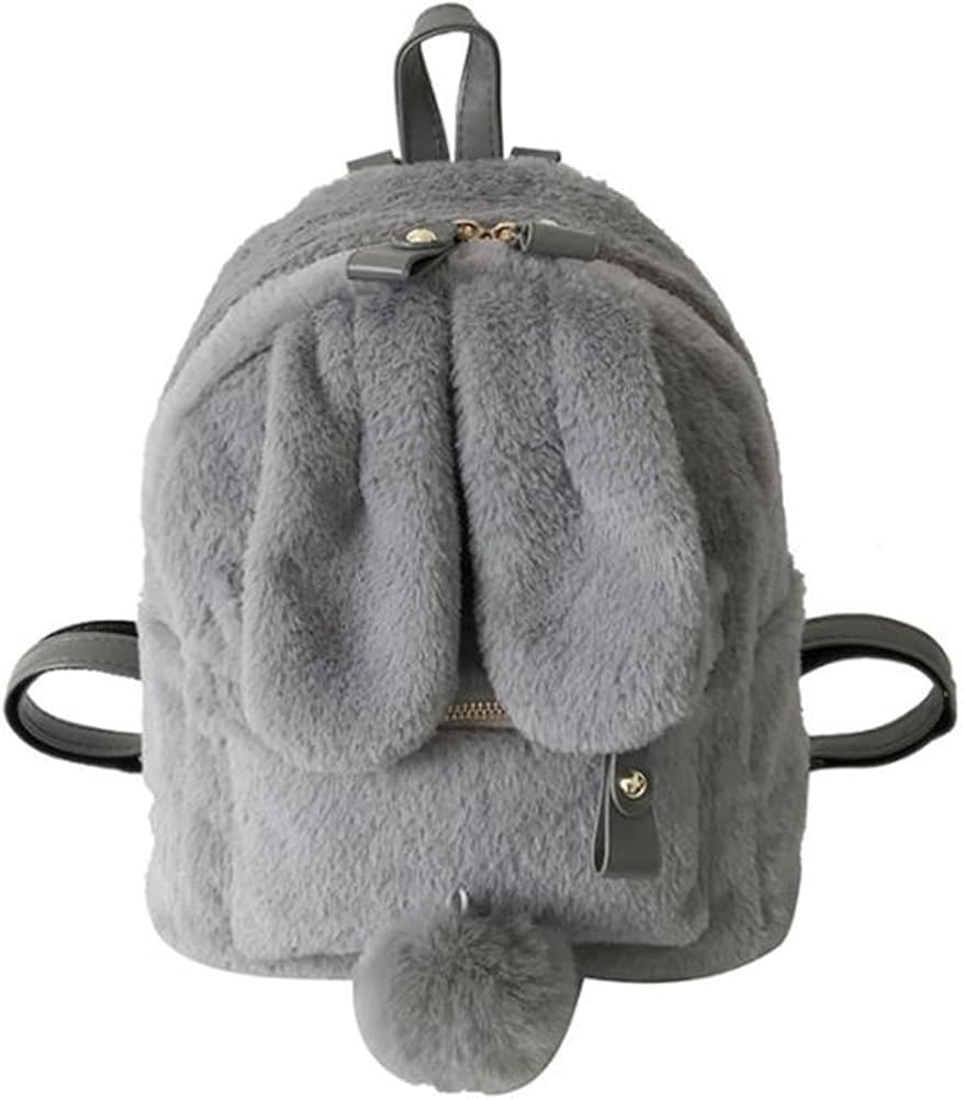Amazon.co.jp: [二力] リュック レディース もこもこ ファーバッグ