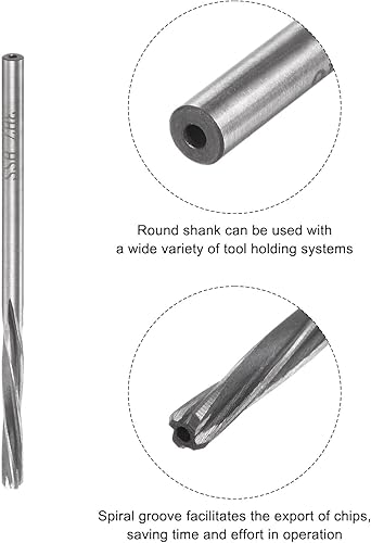 Vista 29 de uxcell Escariadores, 0.669 in H7 4241 de alta velocidad de acero espiral flautas torno máquina escariador fresado cortador