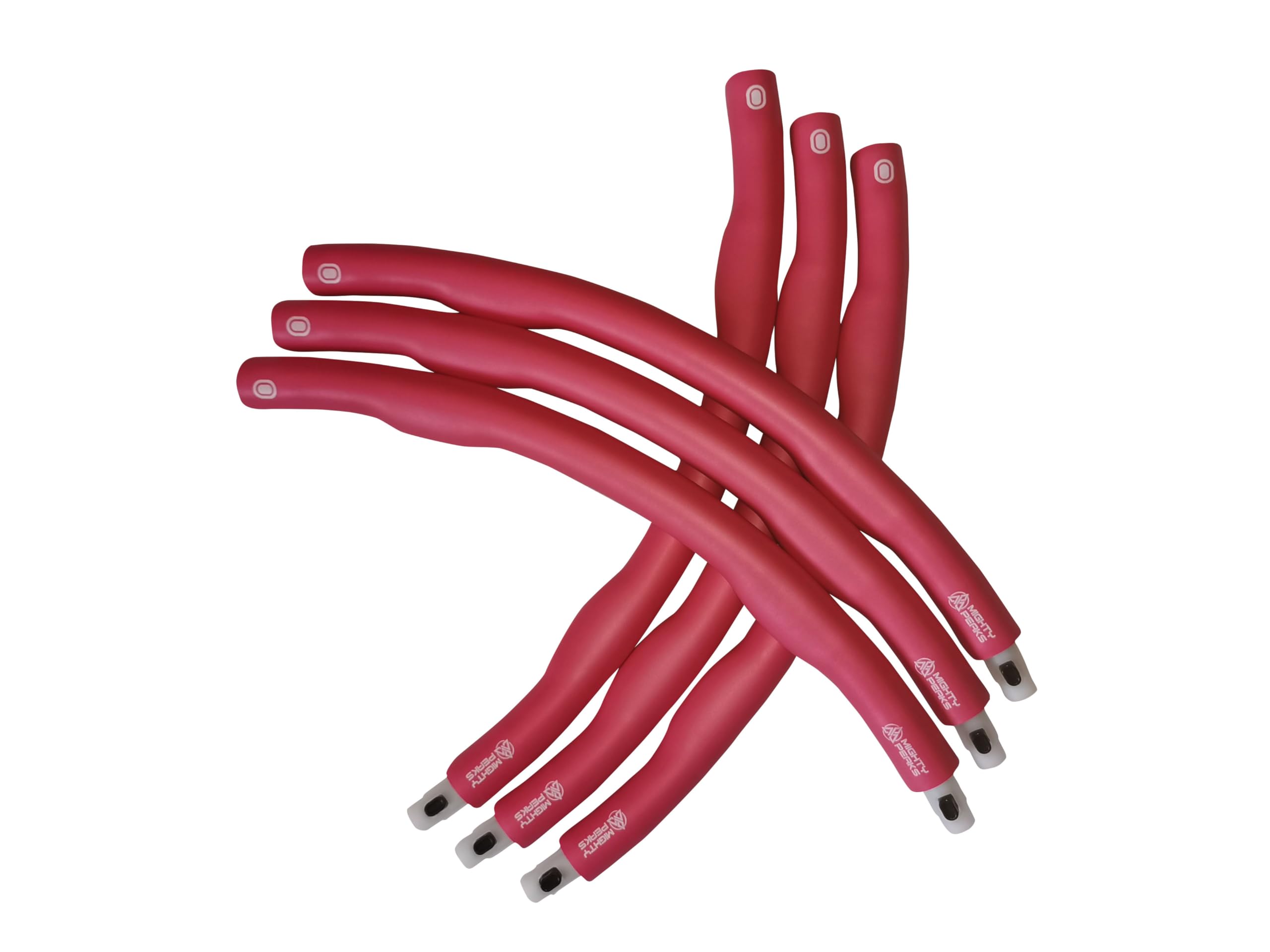 MIGHTY PEAKS Hula Hoop - Pneumatico per adulti, 1,5 kg, con piedini massaggianti per rafforzare i muscoli addominali e della schiena, Hoola Hoop, vita sottile, per aumentare il metabolismo, dimagrire