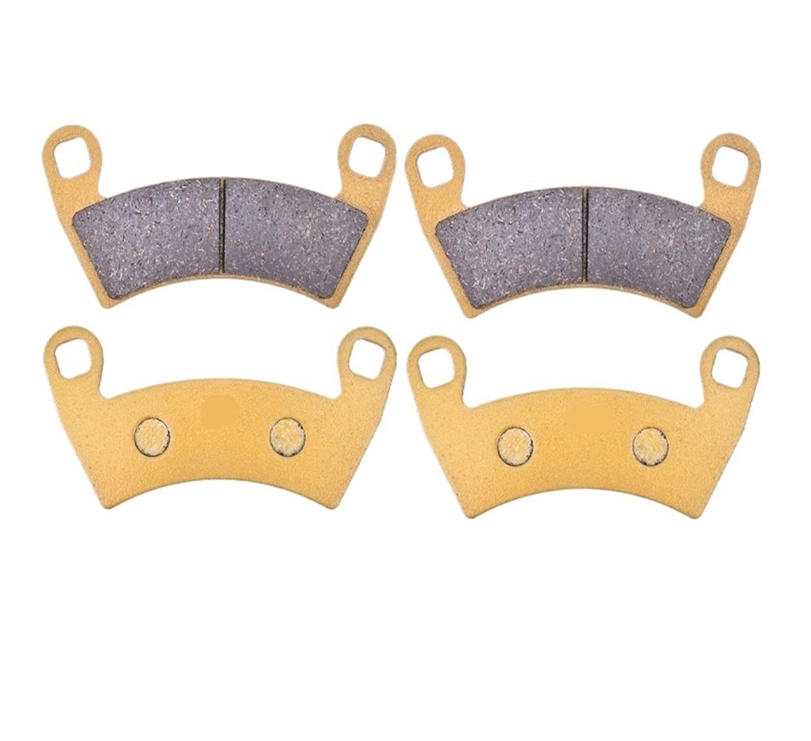 Juego Pastillas Moto para Polaris para RZR XP 1000 EPS 2014-2023 4 Excepto Edición Premium OEM 1911228 1912508 2205949 2208933 2203747 Juego De Pastillas Freno Cerámica