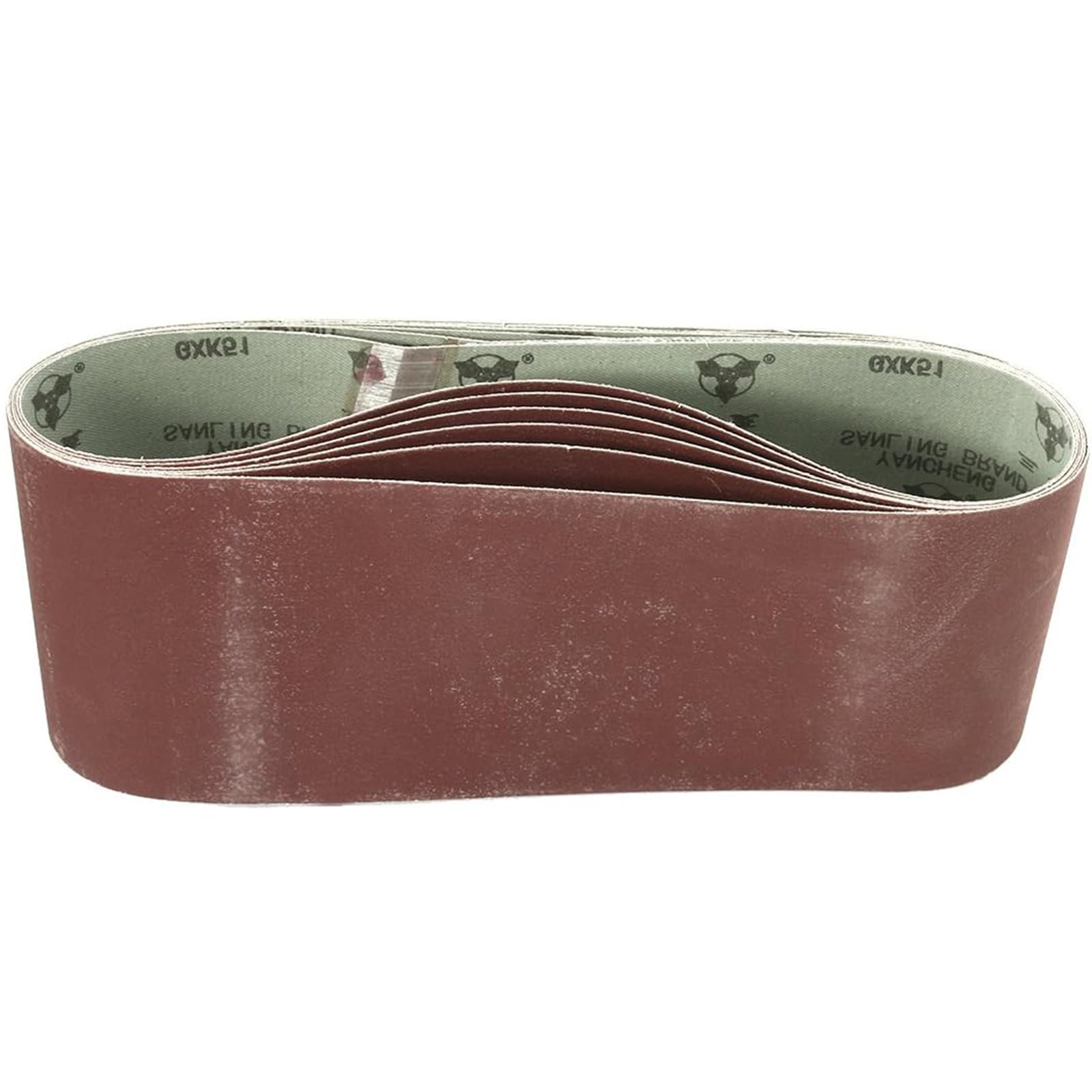 Boxonly 4 x 24 Inch Aluminum Oxide Sanding Belt for Belt Sander 600 Grit 6pcs