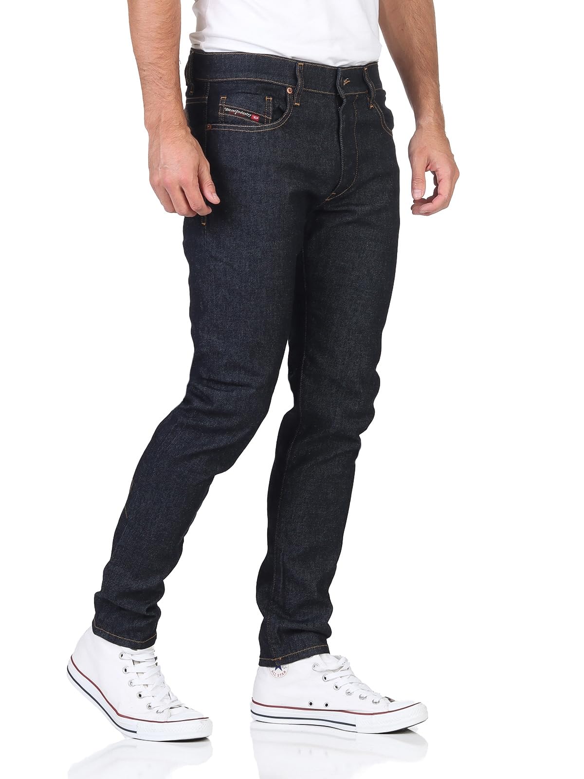 Diesel D-strukt L.34 Pantaloni Jeans, 01 Blue Denim, 31 Uomo