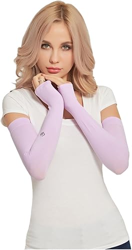 Miniatura 3 de Mangas de enfriamiento de brazo UPF 50+ Protección UV Compresión Ciclismo Deportes al aire libre 5 pares