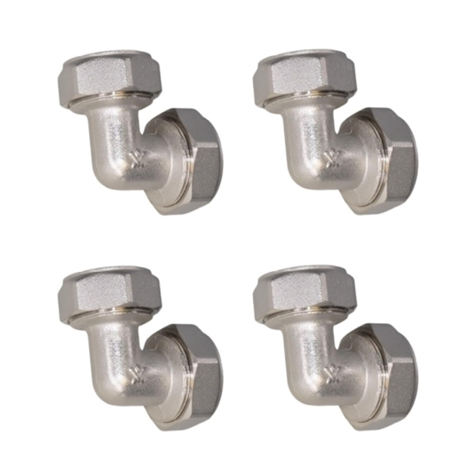 Raccord tuyau air compression en métal 1,9 cm haute performance lot de 4 robustes