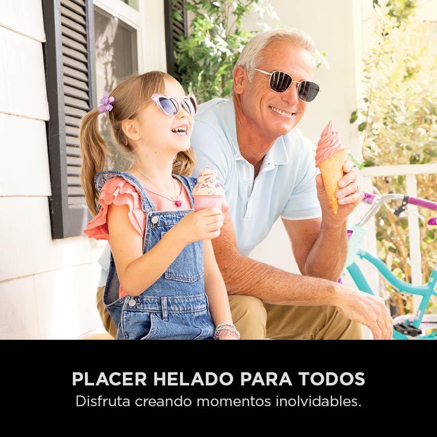 Miniatura 4 de Ninja CREAMi Scoop & Swirl, Heladera con 2 Tarrinas de 480 ml, Plata