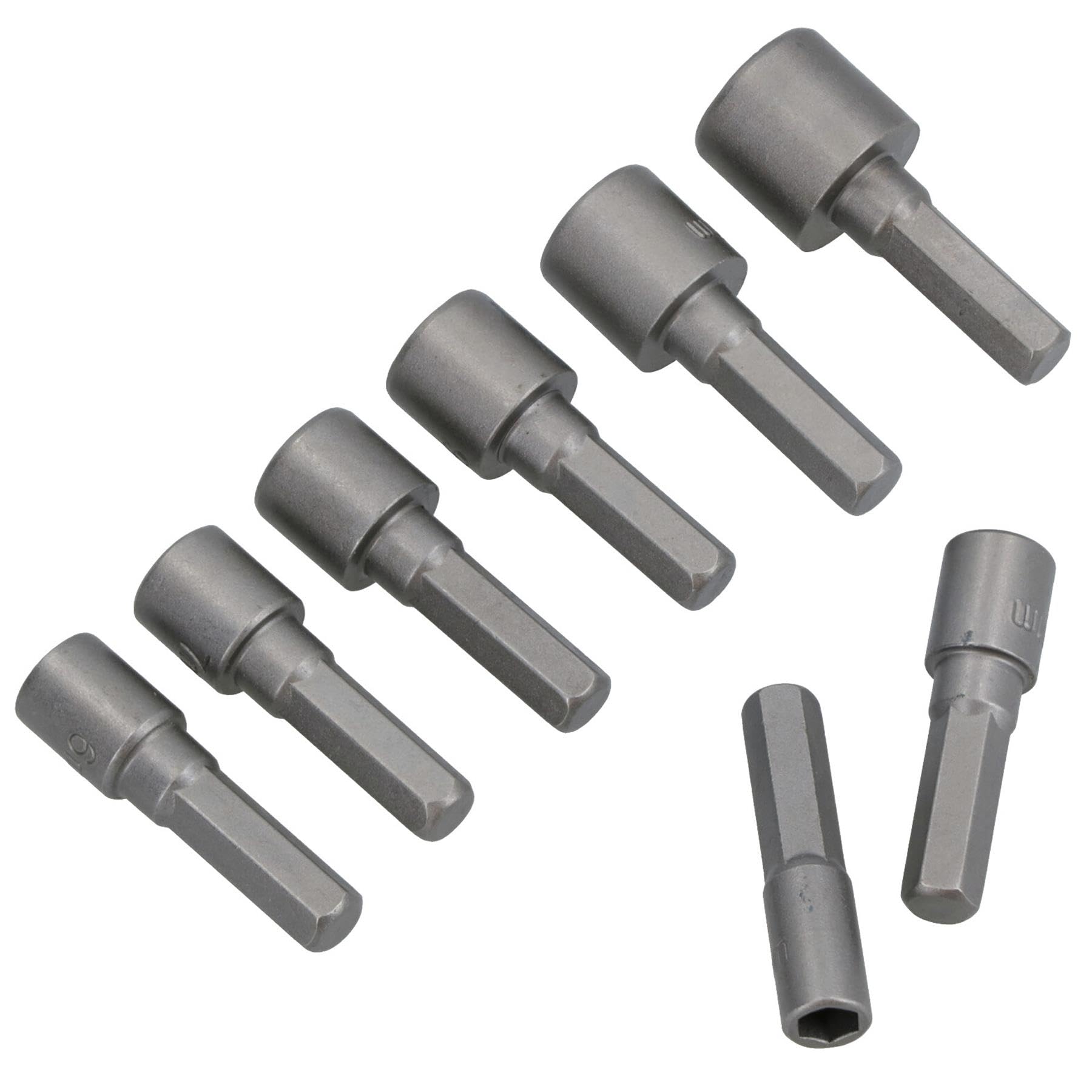 1/4"" Hex Drive Shank Drill Screwdriver Nut Impact Drivers 5-11mm TE737