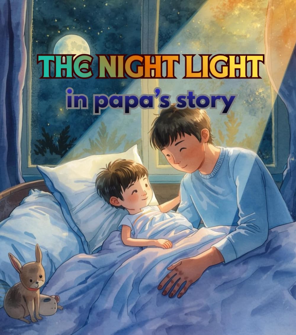 The Night Light in Papa’s Story: A Heartwarming Father and Son Bedtime Story About Overcoming Fear of the Dark And A Cozy Nighttime Tale to Help Kids Sleep Alone