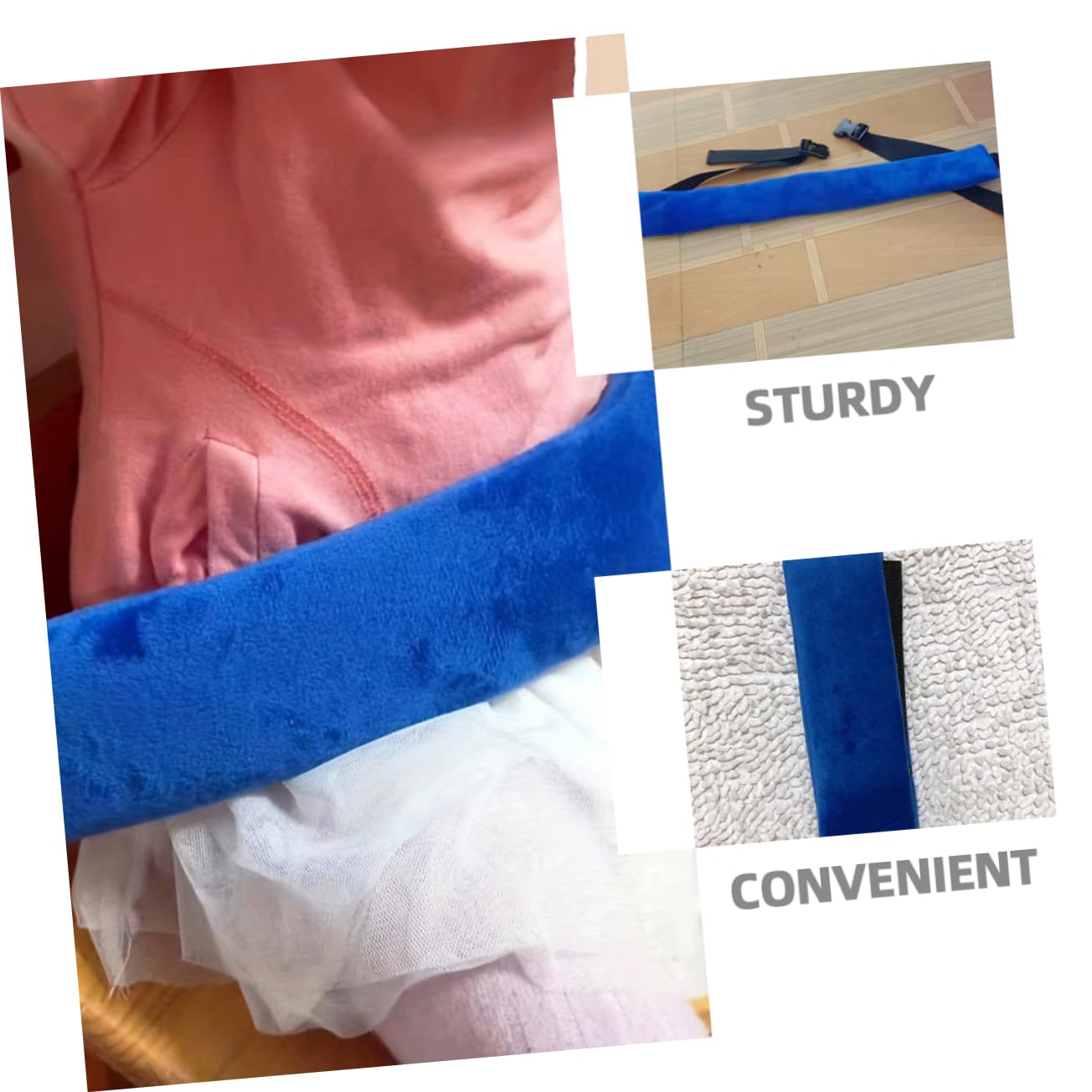 RORPOIR Replacement Strap Belt Adjustable Seat Strap Toddler Harness Proof Straps Soft Pad for 's Safety