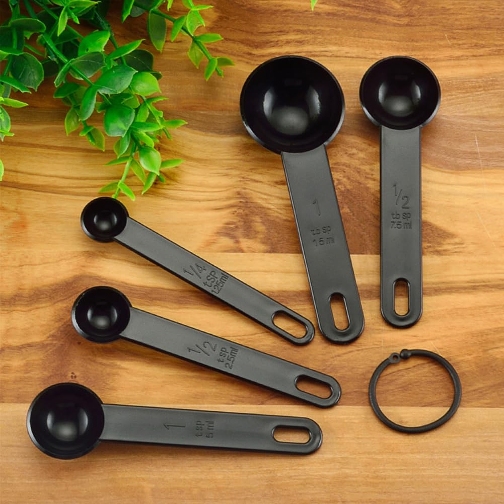 Ensemble de Tasses et Cuillères à Mesurer 10 Pièce Universelles Faciles à Lire Outil de Cuisine Emboîtable