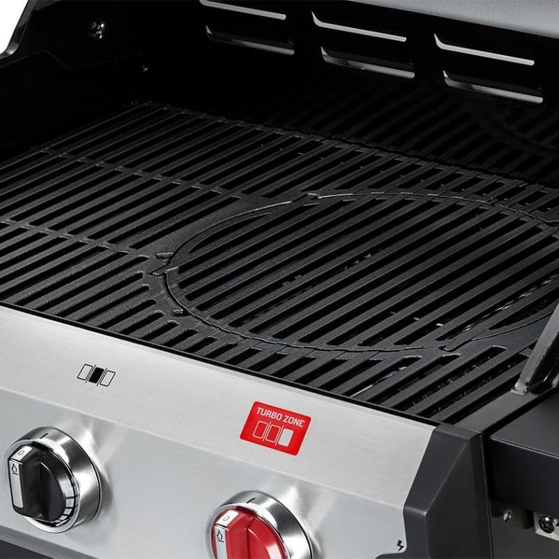 Enders Barbecue a gas Chicago Next 3 R Turbo 3 bruciatori 1 Turbo Zone Switch Grid 60x42 cm 10,6 KW
