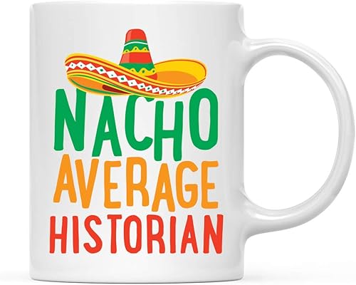 Vista 36 de Andaz Press Funny Quirky - Taza de café de cerámica de 11 onzas, regalo de broma, Nacho Promedio, 1 paquete sacerdote.