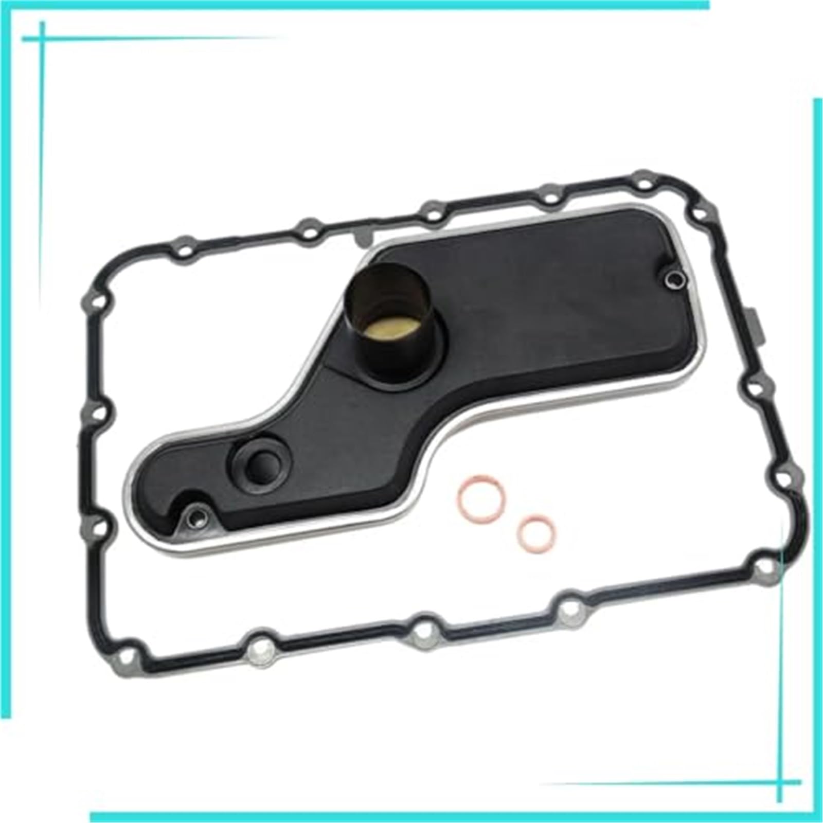1 juego de kit de filtro de transmisión accesorio reemplazar piezas herramientas de reparación 3W4Z-7A098-Aa filtro de transmisión kit de junta de cárter de aceite filtro de transmisión automá