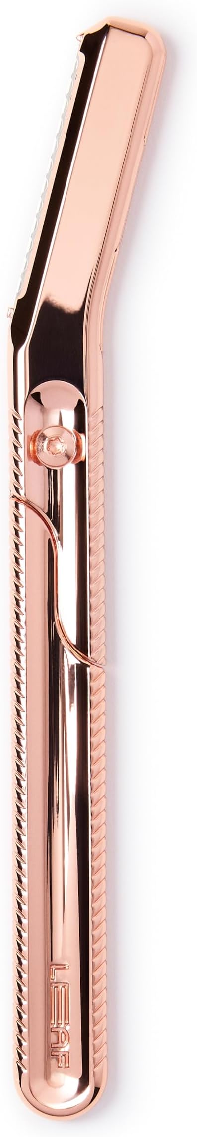Leaf Shave | The Leaf Dermaplaner, Rose Gold - Eco-Friendly Face Razor and Exfoliating Tool