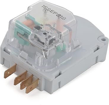 215846602 Refrigerator Defrost Timer Replacement Part by DR Quality Parts Exact Fit Compatibility Frigidaire & Kenmore Refrigerators - Replaces 215846606 240371001 241621501 AP2111929 PS423801