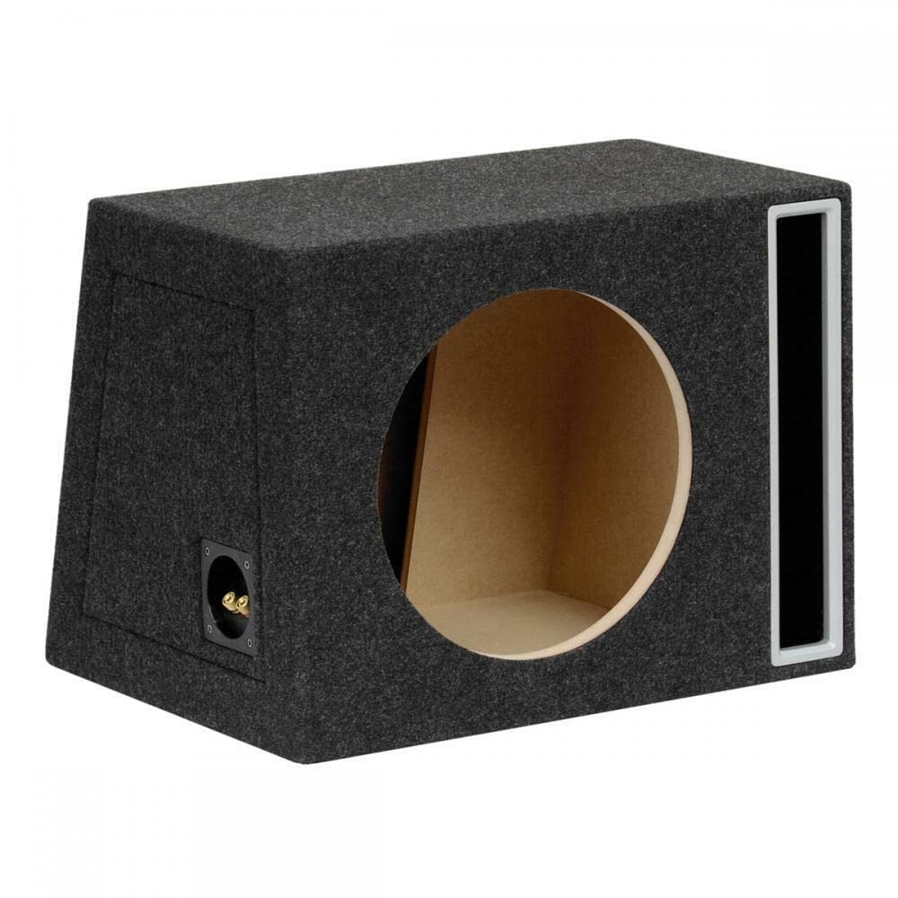 Inex Speaker Subwoofer Enclosure 12 in 30 cm MDF Black Port Car Audio Bass Box 50L IX-B1250S