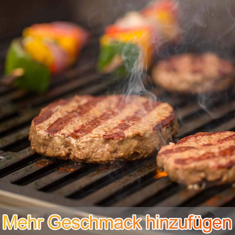 MGiessca 66795 Barre aromatizzanti di Ricambio per Weber Genesis II/LX 300, 66032 Barre aromatizzanti per Griglie Weber Genesis GS4 II LX E/S-340 E-310 E-315 E-335 E-330 S-335