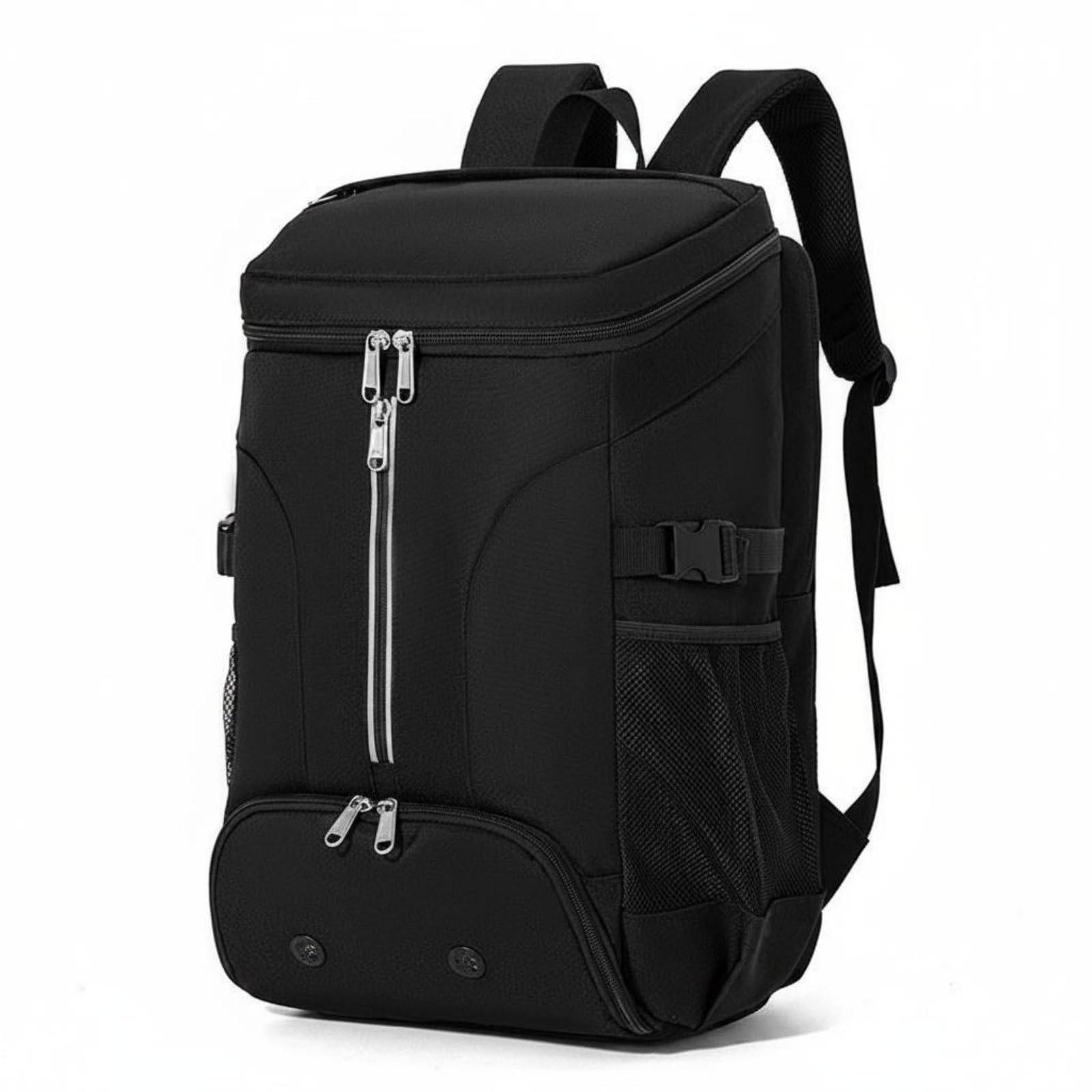 ATORSE Badminton Racket Backpack Custom Logo Tennis Racket Backpack Double Shoulder Straps for Women, Men, Black-image-26