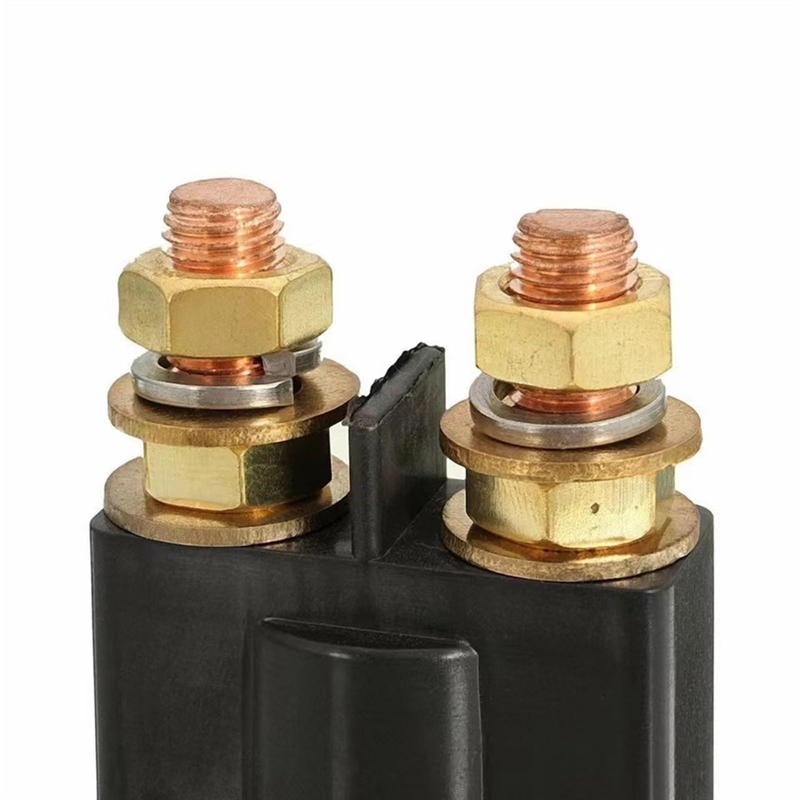Auto Relè di Avviamento Solenoide Relè 500A/12V/24V 4 Terminale di Avviamento Auto Interruttore di Alimentazione Doppia Batteria isolatore di Avviamento Automatico Contattore ( Size : 12V Continuous )