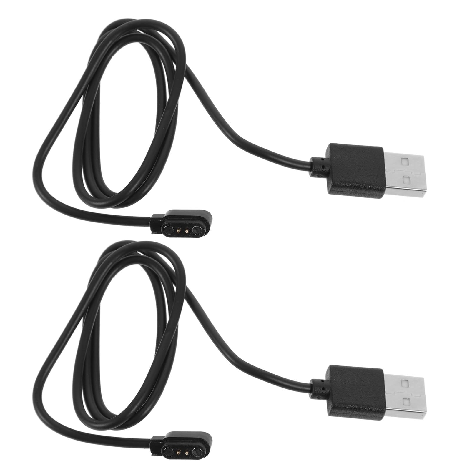Gadpiparty 2pcs Magnetic Charging Cable USB Charging Cable USB Magnetic Cable for Smartwatch
