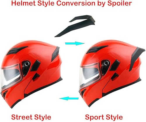 Miniatura 94 de 1Storm Motorcycle Modular Full Face Helmet Flip up Dual Visor Sun Shield: HB89 Arrow Pink Arrow Pink,Arrow Blue,Arrow Green,Arrow Orange,Arrow