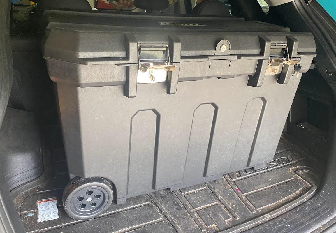 20/mo Finance STANLEY Tool Box, Mobile Chest, 50Gallon (037025H