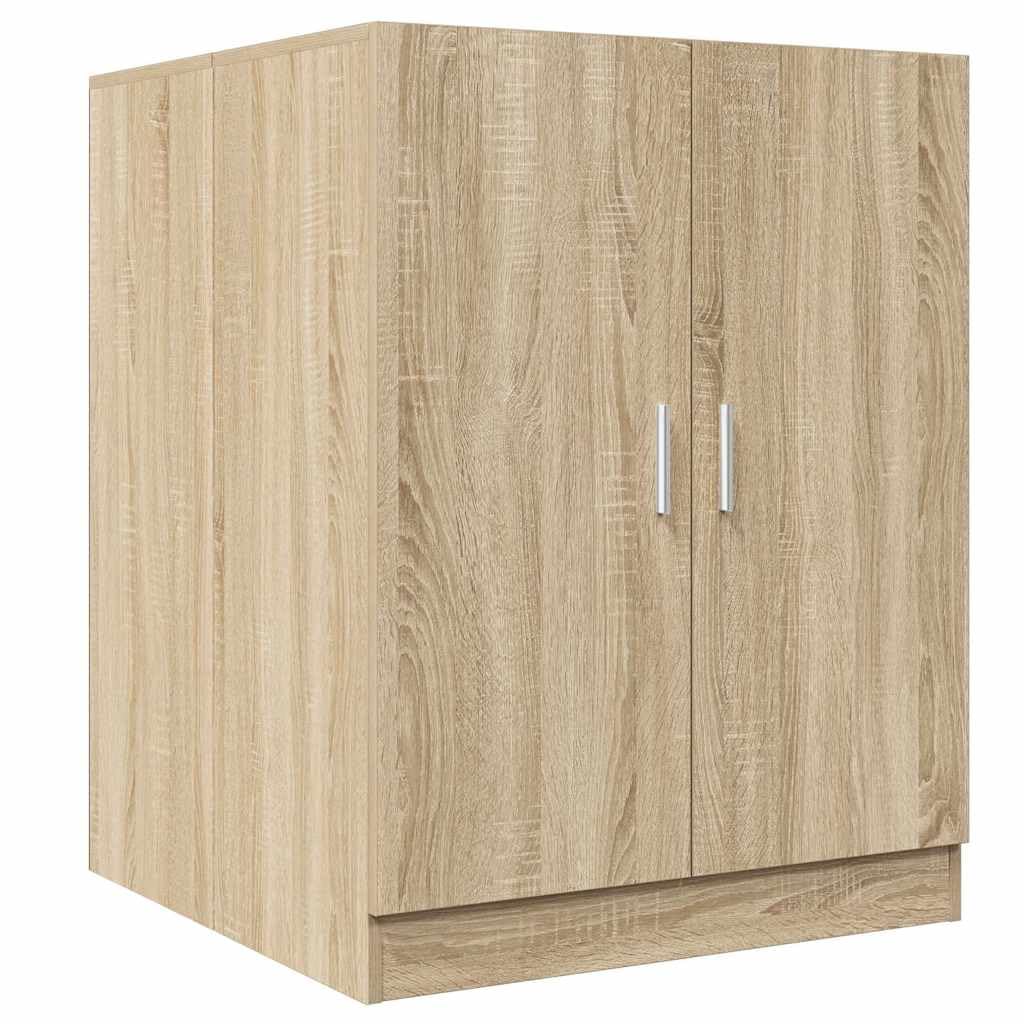vidaXL Mobile per Lavatrice Rovere Sonoma 70,​5x71,​5x91,​5 cm, armadietto per Lavatrice, armadietto da Bagno, Mobile per Lavanderia