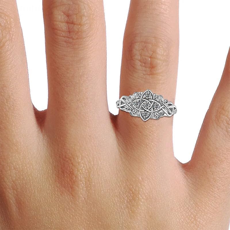 saavyco_jewels 1.50 Ct Round Cut Diamond Pretty Ring For Women's 925 Sterling Silver Engagement Wedding Ring 14k White Gold Finish