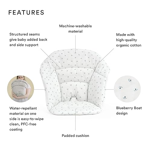 Miniatura 2 de Stokke Cojín Clikk para silla alta Clikk Baby aspersor gris