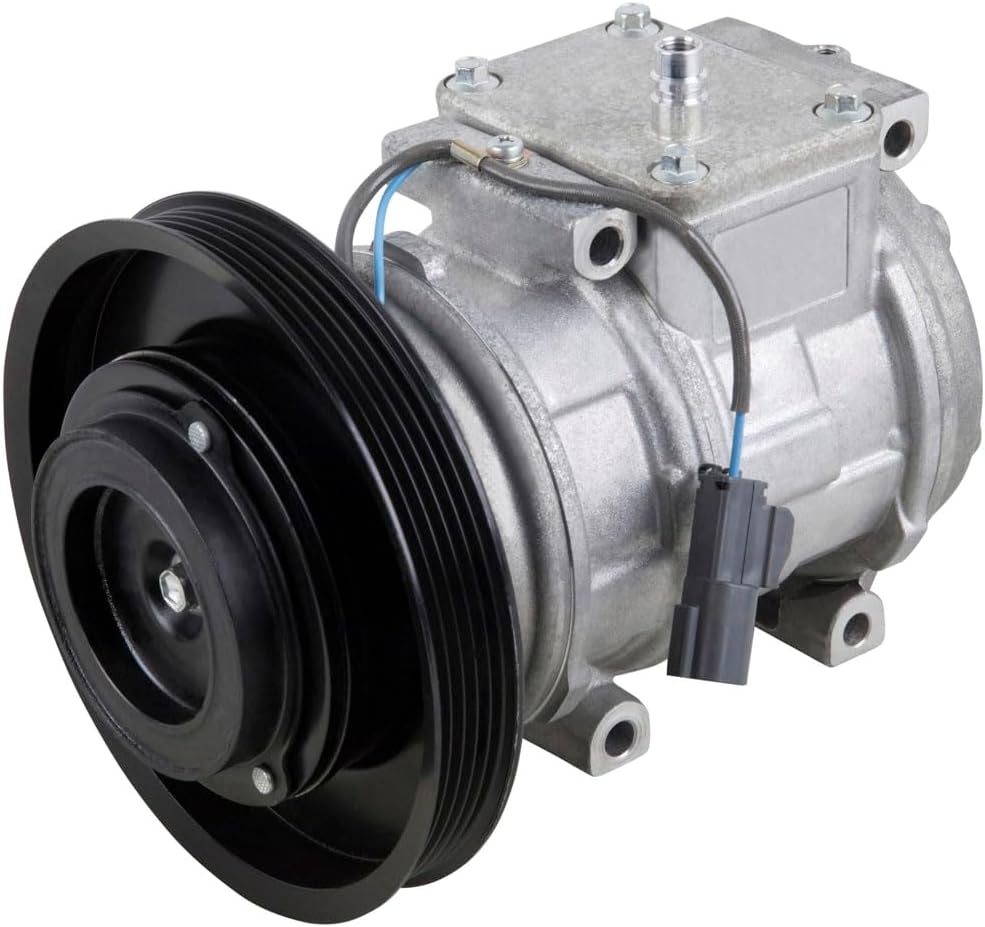 AC Compressor & A/C Clutch For Honda Accord 1990 1991 1992 1993 Replaces 10PA17C - BuyAutoParts 60-01171NA NEW